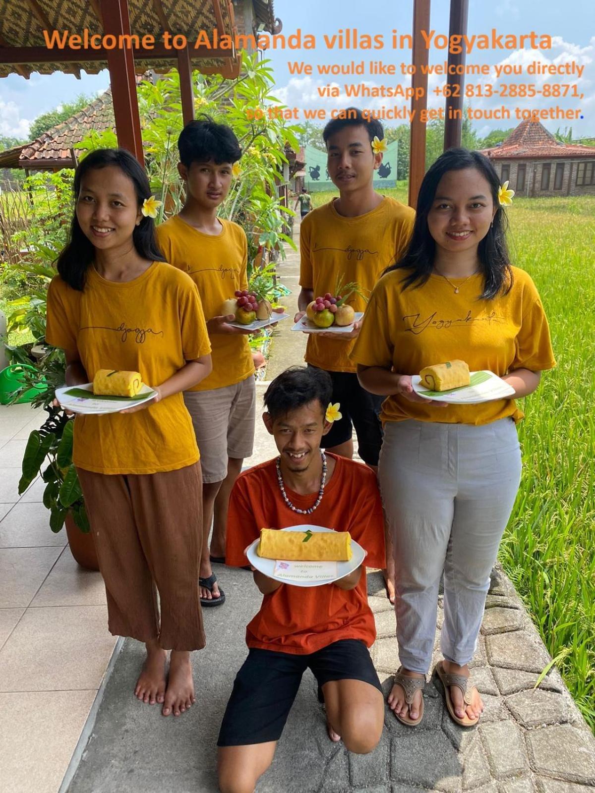 Alamanda Family Villas, Pool & Local Tours Yogyakarta Exterior foto